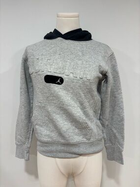 Nike Gray Hoodie with Black Hood